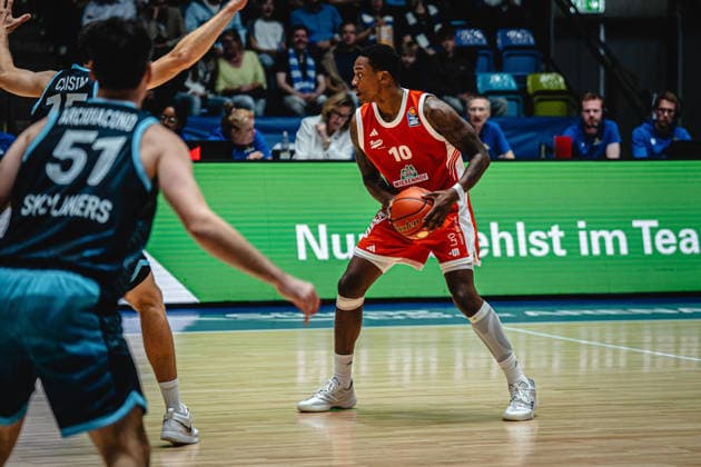 September 26, 2026, xhfmx, easyCredit BBL Basketball, Frankfurt Skyliners vs. Rasta Vechta, Justin Edler Davis, Rasta Vechta, Frankfurt am Main