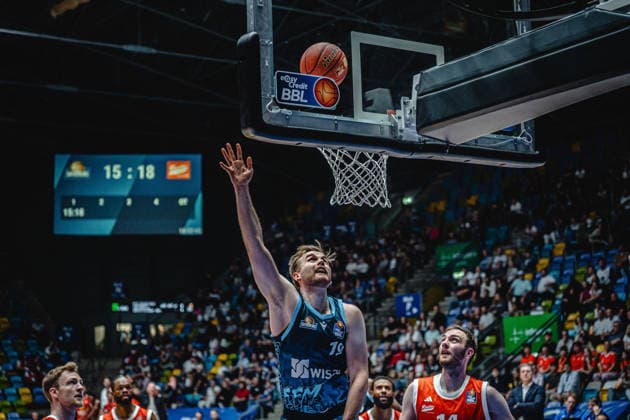 September 26, 2026, xhfmx, easyCredit BBL Bundesliga Basketball, Frankfurt Skyliners vs. Rasta Vechta, Till Pape, Skyliners Frankfurt, Frankfurt am Main