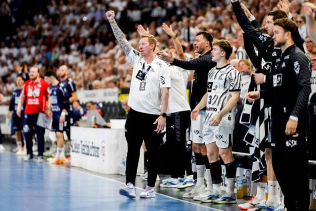 Kiel, September 26, 2026; Handball, 1st Bundesliga 2026–27, THW Kiel vs. SG Flensburg-Handewitt; Börge Lund, THW Kiel, Coach