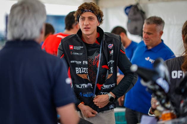 W2RC - RALLYE DU MAROC 2026 BOZZO Bruno (esp), PedregÃ Racing Team, KTM 450 Rally Factory Replica, FIM W2RC, Rally 2 J, portrait during the Scrutineering of the Rallye du Maroc 2026, 4th round of the 2026 WR2C Championship from September 26 to 27, 2026 in Agadir, Morocco - AgadirMorocco  Copyright: xPauloxMariax