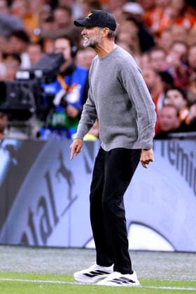 KLOPP Juergen, Head Coach of Team Germany, UEFA Nations League 2026–2027, Netherlands vs. Germany 1–1 on September 24, 2026, in Amsterdam. DFL regulations prohibit any use of photographs as image sequences and or quasi-video. Copyright: xLacixPerenyix