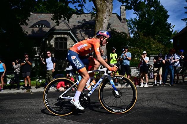 UCI 2026 Road World Championship, WM, Weltmeisterschaft Montreal 26 09 2026 MONTREAL, CANADA - SEPTEMBER 26 : Vollering Demi (NED) during the Women Elite cycling road race of the 2026 UCI Road World Championships 93th edition an UCI World Championships cycling race of 180.1 km with start in Montreal and finish in Montreal on September 26, 2026 in Montreal, Canada, 26 09 2026 Montreal Canada  Copyright: xPeterxDexVoechtx