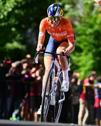 UCI 2026 Road World Championship, WM, Weltmeisterschaft Montreal 26 09 2026 MONTREAL, CANADA - SEPTEMBER 26 : Vollering Demi (NED) during the Women Elite cycling road race of the 2026 UCI Road World Championships 93th edition an UCI World Championships cycling race of 180.1 km with start in Montreal and finish in Montreal on September 26, 2026 in Montreal, Canada, 26 09 2026 Montreal Canada  Copyright: xPeterxDexVoechtx