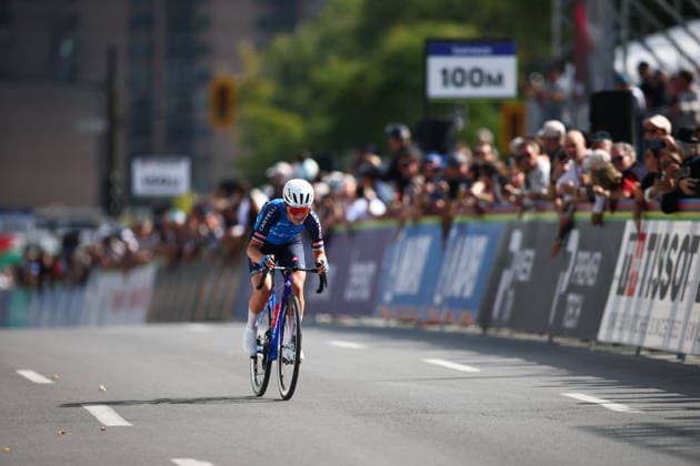 2026 UCI Road World Championships Picture by Vaughn Ridley SWpix.com - 26 09 2026 - Cycling - 2026 UCI Road World Championships - MontrÃ al, Canada - Women Elite Road Race - Elisa Longo Borghini (Italy) Copyright: x xSWpix.comx(t axPhotographyxHubxLtd)xVaughnxRidley SWpix.comx SWP-3521-4398