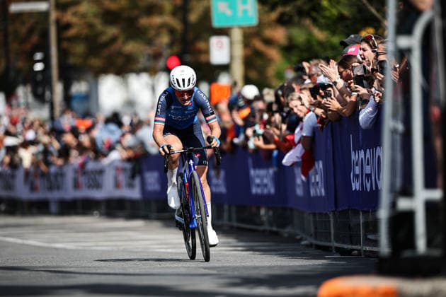 2026 UCI Road World Championships Picture by Alex Whitehead SWpix.com - 26 09 2026 - Cycling - 2026 UCI Road World Championships - MontrÃ al, Canada - Women Elite Road Race - Elisa Longo Borghini (Italy) MontrÃ al Avenue du Parc Canada Copyright: x xSWpix.comx(t axPhotographyxHubxLtd)xAlexxWhitehead SWpix.comx SWP-3521-4403