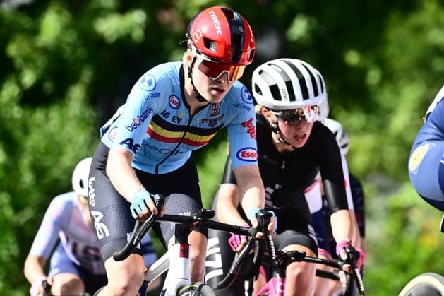 UCI 2026 Road World Championship, WM, Weltmeisterschaft Montreal 26 09 2026 MONTREAL, CANADA - SEPTEMBER 26 : Vanpachtenbeke Margot (BEL) during the Women Elite cycling road race of the 2026 UCI Road World Championships 93th edition an UCI World Championships cycling race of 180.1 km with start in Montreal and finish in Montreal on September 26, 2026 in Montreal, Canada, 26 09 2026 Montreal Canada  Copyright: xPeterxDexVoechtx
