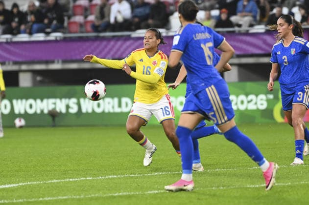 IPA89003355 - Juana Ortegon (COL) during the third-place match of the FIFA U-20 Women s World Cup between Italy and Colombia, in Lodz, Poland, on September 26, 2026  Copyright: xMichalxDubiel IPAxSportx xx IPA89003355