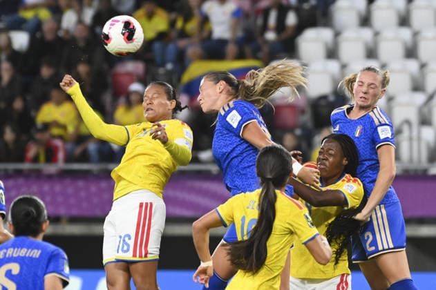 IPA89003358 - Juana Ortegon (COL) during the third-place match of the FIFA U-20 Women s World Cup between Italy and Colombia, in Lodz, Poland, on September 26, 2026  Copyright: xMichalxDubiel IPAxSportx xx IPA89003358