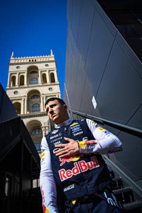 Isack Hadjar (FRA) - Oracle Red Bull Racing during the Race of Formula 1 Azerbaijan Grand Prix 2026 at Baku City Circuit in Baku, Azerbaijan. Round 17 of 24 of the 2026 FIA Formula One World Championship, WM, Weltmeisterschaft held September 24-26, 2026. The Baku City Circuit, one of the longest street circuits in Formula 1, combines a flat-out seafront section with the narrow old town walls. Formula 1 Azerbaijan Grand Prix 2026 - Round 17 of 24 - Baku City Circuit, Baku, Azerbaijan F1-2026-R17-AZE