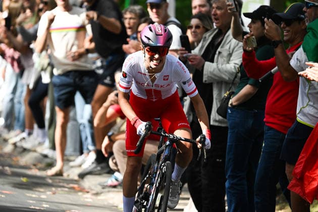 2026 UCI Road World Championships Picture by Zac Williams SWpix.com - 26 09 2026 - Cycling - 2026 UCI Road World Championships - MontrÃ al, Canada - Women Elite Road Race - Kasia Niewiadoma-Phinney (Poland) Copyright: x xSWpix.comx(t axPhotographyxHubxLtd)xZacxWilliams SWpix.comx SWP-3521-4423