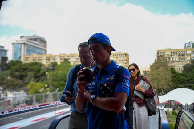 Franco Colapinto (ARG) - BWT Alpine F1 Team during the Friday s Sessions of Formula 1 Azerbaijan Grand Prix 2026 at Baku City Circuit in Baku, Azerbaijan. Round 17 of 24 of the 2026 FIA Formula One World Championship, WM, Weltmeisterschaft held September 24-26, 2026. The Baku City Circuit, one of the longest street circuits in Formula 1, combines a flat-out seafront section with the narrow old town walls. Formula 1 Azerbaijan Grand Prix 2026 - Round 17 of 24 - Baku City Circuit, Baku, Azerbaijan F1-2026-R17-AZE