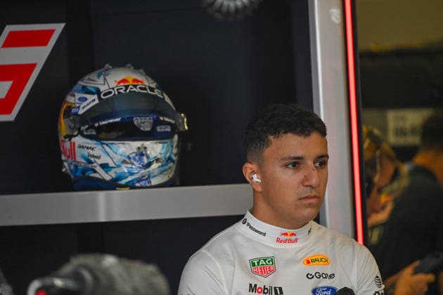 Isack Hadjar (FRA) - Oracle Red Bull Racing during the Friday s Sessions of Formula 1 Azerbaijan Grand Prix 2026 at Baku City Circuit in Baku, Azerbaijan. Round 17 of 24 of the 2026 FIA Formula One World Championship, WM, Weltmeisterschaft held September 24-26, 2026. The Baku City Circuit, one of the longest street circuits in Formula 1, combines a flat-out seafront section with the narrow old town walls. Formula 1 Azerbaijan Grand Prix 2026 - Round 17 of 24 - Baku City Circuit, Baku, Azerbaijan F1-2026-R17-AZE