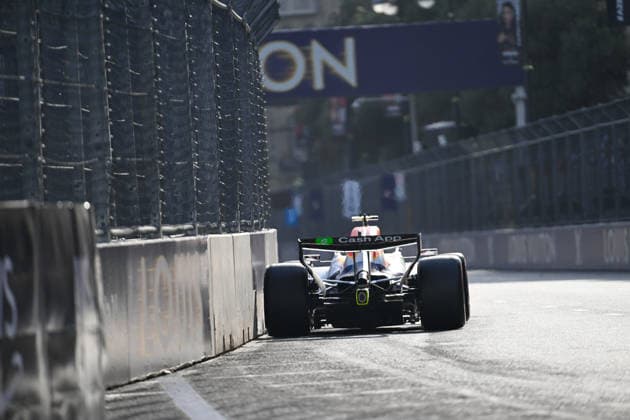 Isack Hadjar (FRA) - Oracle Red Bull Racing during the Friday s Sessions of Formula 1 Azerbaijan Grand Prix 2026 at Baku City Circuit in Baku, Azerbaijan. Round 17 of 24 of the 2026 FIA Formula One World Championship, WM, Weltmeisterschaft held September 24-26, 2026. The Baku City Circuit, one of the longest street circuits in Formula 1, combines a flat-out seafront section with the narrow old town walls. Formula 1 Azerbaijan Grand Prix 2026 - Round 17 of 24 - Baku City Circuit, Baku, Azerbaijan F1-2026-R17-AZE
