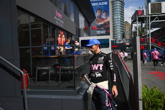 Pierre Gasly (FRA) - BWT Alpine F1 Team during the Friday s Sessions of Formula 1 Azerbaijan Grand Prix 2026 at Baku City Circuit in Baku, Azerbaijan. Round 17 of 24 of the 2026 FIA Formula One World Championship, WM, Weltmeisterschaft held September 24-26, 2026. The Baku City Circuit, one of the longest street circuits in Formula 1, combines a flat-out seafront section with the narrow old town walls. Formula 1 Azerbaijan Grand Prix 2026 - Round 17 of 24 - Baku City Circuit, Baku, Azerbaijan F1-2026-R17-AZE