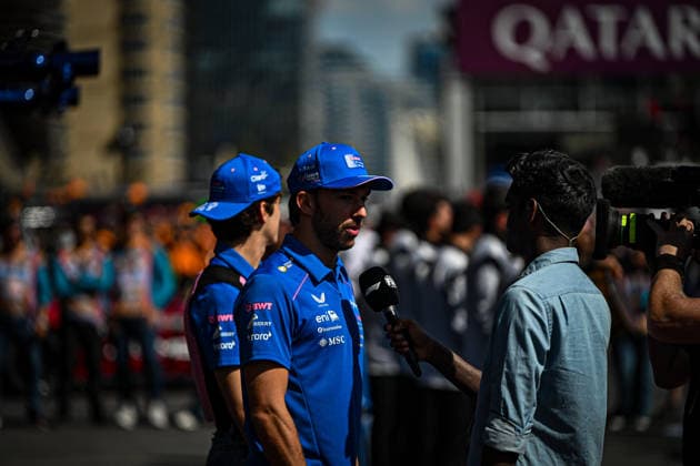 Pierre Gasly (FRA) - BWT Alpine F1 Team during the Race of Formula 1 Azerbaijan Grand Prix 2026 at Baku City Circuit in Baku, Azerbaijan. Round 17 of 24 of the 2026 FIA Formula One World Championship, WM, Weltmeisterschaft held September 24-26, 2026. The Baku City Circuit, one of the longest street circuits in Formula 1, combines a flat-out seafront section with the narrow old town walls. Formula 1 Azerbaijan Grand Prix 2026 - Round 17 of 24 - Baku City Circuit, Baku, Azerbaijan F1-2026-R17-AZE