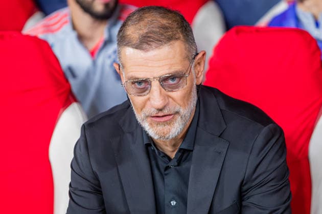 CZECHIA - CROATIA Head coach of Croatia Slaven Bilic during UEFA Nations League - League A - Group A3 - Matchday 1 - football match between Czechia and Croatia. Fortuna Arena, Eden, Stadion, Prague, Czechia September 26, 2026. Photo by Branislav Racko Copyright: xx _BRR9416
