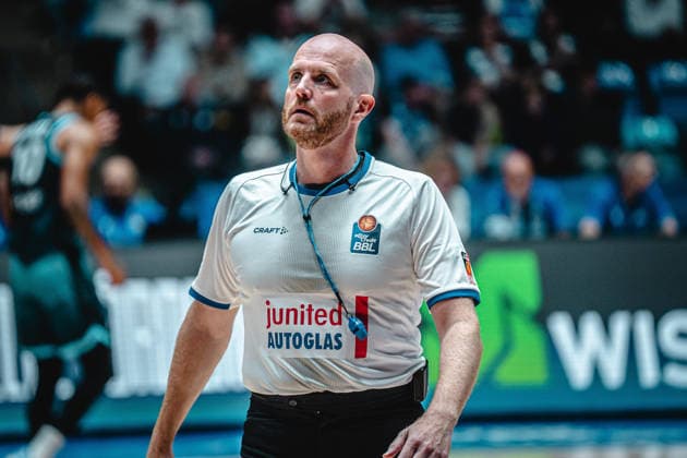 September 26, 2026, xhfmx, easyCredit BBL Bundesliga Basketball, Frankfurt Skyliners vs. Rasta Vechta, Referee, Frankfurt am Main