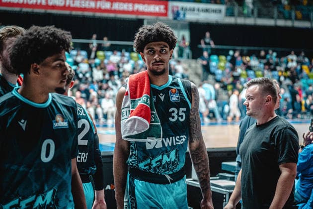 September 26, 2026, xhfmx, easyCredit BBL Bundesliga Basketball, Frankfurt Skyliners vs. Rasta Vechta, Roman Bedime, Skyliners Frankfurt, Frankfurt am Main