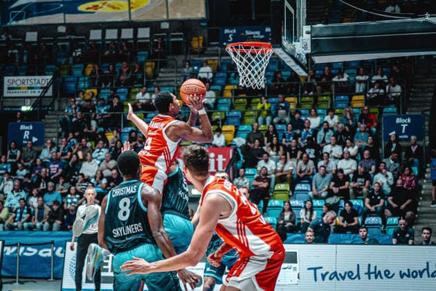 September 26, 2026, xhfmx, easyCredit BBL Bundesliga Basketball, Frankfurt Skyliners vs. Rasta Vechta, Armaan Franklin, Rasta Vechta, Frankfurt am Main