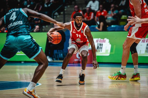 September 26, 2026, xhfmx, easyCredit BBL Bundesliga Basketball, Frankfurt Skyliners vs. Rasta Vechta, Matt Lewis, Rasta Vechta, Frankfurt am Main