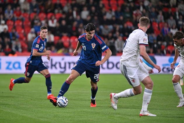 Prague, 260626. Fortuna Arena football stadium. UEFA Nations League Matchday 1 football match: Czech Republic vs. Croatia. Pictured: Igor Matanovic. Photo: Damir Krajac CROPIX Copyright: xxDamirxKrajacx ceska_hrvatska51-260926