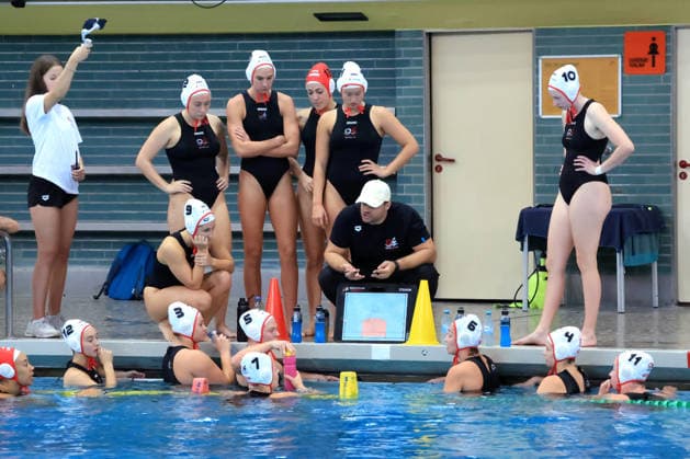September 26, 2026, GER DEU, Germany, Women s Water Polo Super Cup, Spandau 04 vs. BW Bochum Spandau Players Association, Coach Marko Stamm Spandau04 nordphoto GmbH Engler Berlin Schoeneberg Swimming Pool Berlin Germany Copyright: xNordphotox xEnglerx