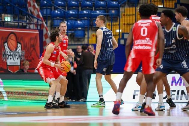 GER, Paderborn Baskets vs. VfL SparkassenStars Bochum, Basketball, ProA, Matchday 1, 2026–2027 Season, September 26, 2026,Matej Silic, Paderborn Baskets (GER), Paderborn Baskets vs. VfL SparkassenStars Bochum, Basketball, ProA, Matchday 1, 2026–2027 Season, September 26, 2026, Paderborn Baskets Copyright: xEibner-Pressefoto JavadxMohammadpourx EP_JMR