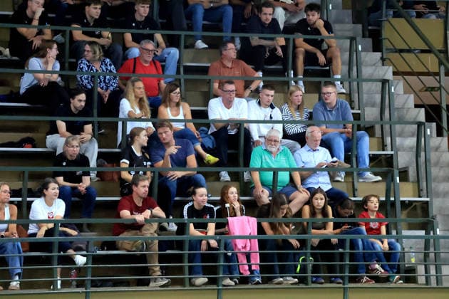 September 26, 2026, GER DEU, Germany, Women s Water Polo Super Cup, Spandau 04 vs. BW Bochum; Spectators, Visitors, Fans; nordphoto GmbH Engler Berlin; Schoeneberg Swimming Pool, Berlin, Germany Copyright: xNordphotox xEnglerx