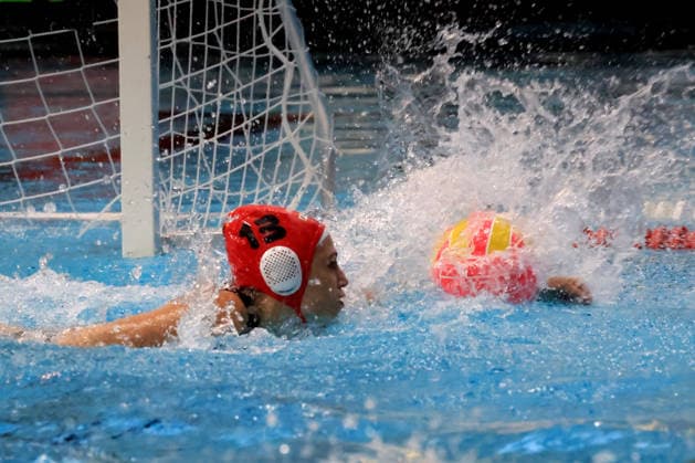 September 26, 2026, GER DEU, Germany, Women s Water Polo Super Cup, Spandau 04 vs. BW Bochum, Francesca Sena, Spandau 04, 13, nordphoto GmbH, Engler, Berlin, Schoeneberg Swimming Pool, Berlin, Germany Copyright: xNordphotox xEnglerx