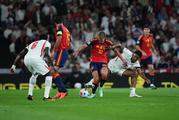 England and Spain UEFA Nations League match at Wembley Stadium on September 26, 2026 in London, England. (Photo by Bagu Blanco PRESSINPHOTO) Copyright: xBaguxBlancox xPRESSINPHOTOx