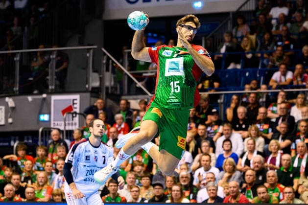 Magdeburg HBL 26 27 SC Magdeburg SG BBM Bietigheim Antonio Serradilla SC Magdeburg Magdeburg Getec Arena Germany