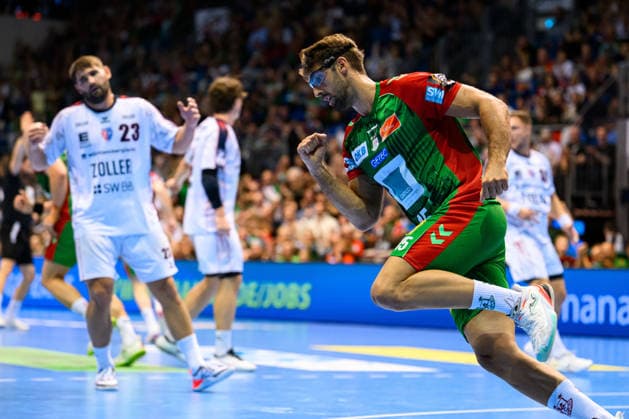 Magdeburg HBL 26 27 SC Magdeburg SG BBM Bietigheim Antonio Serradilla SC Magdeburg Magdeburg Getec Arena Germany
