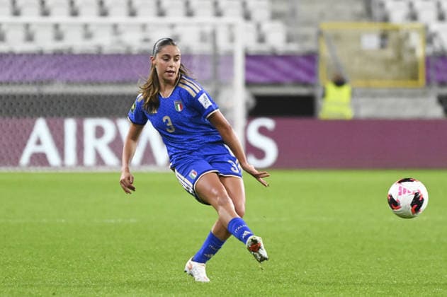 IPA89005289 - Caterina Venturelli (ITA) during the third-place match of the FIFA U-20 Women s World Cup between Italy and Colombia, in ?ód?, Poland, on September 26, 2026  Copyright: xMichalxDubiel IPAxSportx xx IPA89005289