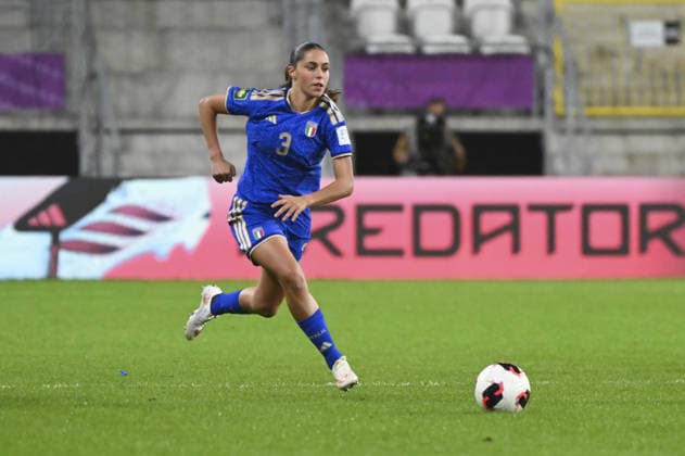 IPA89005292 - Caterina Venturelli (ITA) during the FIFA U-20 Women s World Cup third-place match between Italy and Colombia in Lodz, Poland, on September 26, 2026  Copyright: xMichalxDubiel IPAxSportx xx IPA89005292