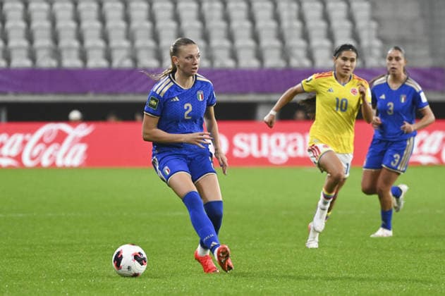 IPA89005299 - Lidia Consolini (ITA) during the FIFA U-20 Women s World Cup third-place match between Italy and Colombia in Lodz, Poland, on September 26, 2026  Copyright: xMichalxDubiel IPAxSportx xx IPA89005299