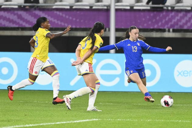 IPA89005415 - Martina Tosello (ITA) during the third-place match of the FIFA U-20 Women s World Cup between Italy and Colombia, in Lodz, Poland, on September 26, 2026  Copyright: xMichalxDubiel IPAxSportx xx IPA89005415