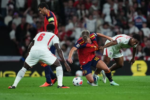 England and Spain UEFA Nations League match at Wembley Stadium on September 26, 2026 in London, England. (Photo by Bagu Blanco PRESSINPHOTO) Copyright: xBaguxBlancox xPRESSINPHOTOx