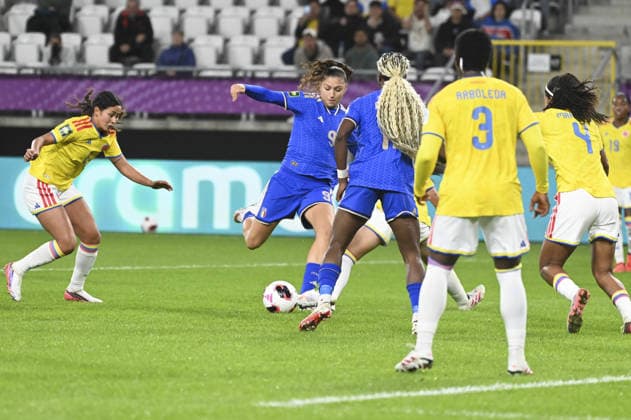 IPA89005425 - Rosana Ventriglia (ITA) during the third-place match of the FIFA U-20 Women s World Cup between Italy and Colombia, in Lodz, Poland, on September 26, 2026  Copyright: xMichalxDubiel IPAxSportx xx IPA89005425