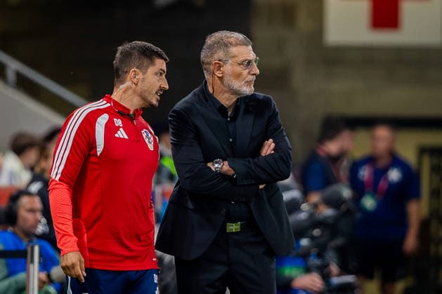 CZECHIA - CROATIA Head coach of Croatia Slaven Bilic during UEFA Nations League - League A - Group A3 - Matchday 1 - football match between Czechia and Croatia. Fortuna Arena, Eden, Stadion, Prague, Czechia September 26, 2026. Photo by Branislav Racko Copyright: xx 080A8656