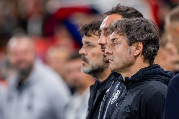 CZECHIA - CROATIA Head coach of Czechia Santi Denia during UEFA Nations League - League A - Group A3 - Matchday 1 - football match between Czechia and Croatia. Fortuna Arena, Eden, Stadion, Prague, Czechia September 26, 2026. Photo by Branislav Racko Copyright: xx 080A8411