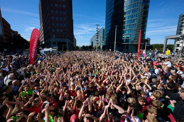 Generali Mini Marathon for Schools, Start at Potsdamer Platz, Scene from the Event, GER, BMW Berlin Marathon 2026, Mini Marathon for Berlin Schools, September 26, 2026, GER, BMW Berlin Marathon 2026, Berlin Schools Mini Marathon, September 26, 2026, Berlin Copyright: xEibner-Pressefotox xClaudiusxRauchx EP_CRH