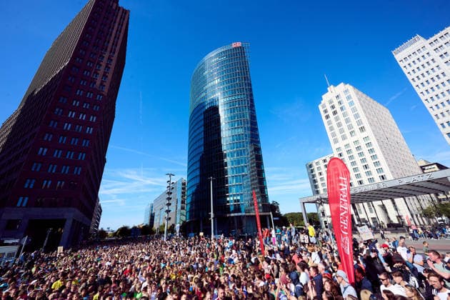 Generali Mini Marathon for Schools, Start at Potsdamer Platz, Scene from the Event, GER, BMW Berlin Marathon 2026, Mini Marathon for Berlin Schools, September 26, 2026, GER, BMW Berlin Marathon 2026, Berlin Schools Mini Marathon, September 26, 2026, Berlin Copyright: xEibner-Pressefotox xClaudiusxRauchx EP_CRH