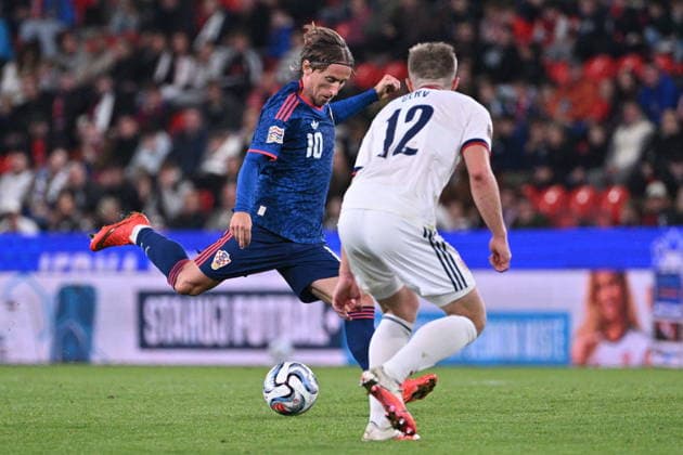 Prague, 260926. Fortuna Arena football stadium. UEFA Nations League Matchday 1 football match: Czech Republic vs. Croatia. Pictured: Luka Modric. Photo: Damir Krajac CROPIX Copyright: xxDamirxKrajacx ceska_hrvatska62-260926