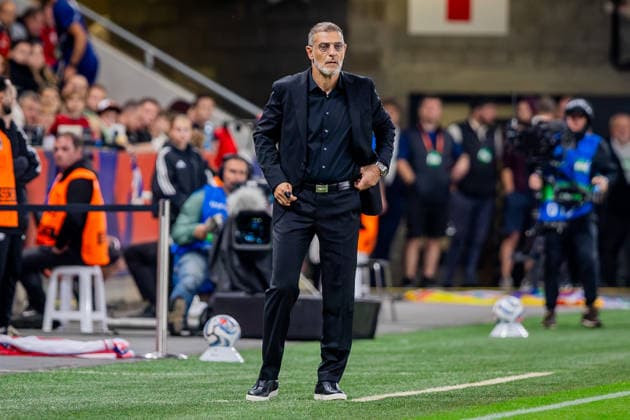 CZECHIA - CROATIA Head coach of Croatia Slaven Bilic during UEFA Nations League - League A - Group A3 - Matchday 1 - football match between Czechia and Croatia. Fortuna Arena, Eden, Stadion, Prague, Czechia September 26, 2026. Photo by Branislav Racko Copyright: xx 080A8735