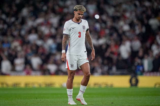 UEFA Nations League: England v Spain Nico O™Reilly of England in action during the UEFA Nations League match England vs Spain at Wembley Stadium, London, United Kingdom on 26 September 2026 (Photo by Maynard Manyowa News Images) London Wembley Stadium Greater London United Kingdom Copyright: xMaynardxManyowa NewsxImagesx