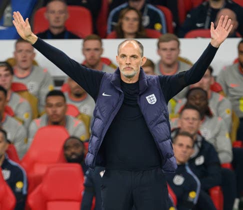 26 September 2026 - England v Spain - UEFA Nations League - Wembley Stadium. England v Spain - UEFA Nations League - Wembley Stadium. England Manager Thomas Tuchel. Picture : Mark Pain LONDON England  Copyright: xMarkxPainx