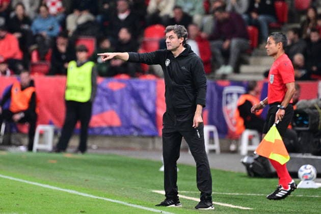 Head coach Santi Denia (CZE) is seen during the UEFA Nations League, A3 group 1st round match: Czechia vs Croatia, in Prague, Czech Republic, on September 26, 2026. (CTKxPhoto MichalxKamaryt) CTKPhotoP2026092606374  CTKPhotoP2026092606374