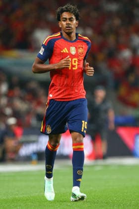 LONDON, ENGLAND, SEPTEMBER 26: Lamine Yamal of Spain during a UEFA Nations League Group 3 match between England and Spain at the Wembley Stadium on September 26, 2026 in London, England. (Photo by Zach Forster Sports Press Photo) Copyright: xZachxForster SportsxPressxPhotox Sportspressphoto_SPR240345