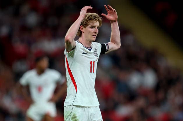 England v Spain - UEFA Nations League 2026 27 Group A3 MD1 Anthony Gordon of England celebrates equalizing goal during the UEFA Nations League 2026 27 group phase match between England and Spain at Wembley Stadium on September 26, 2026 in London, England. London Wembley Stadium England United Kingdom Copyright: xAllstarxPicturexLibraryxLtdx