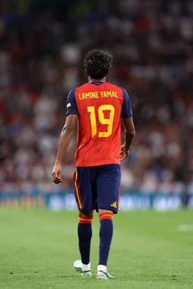 England gegen Spanien, 26. September 2026, London – UEFA Nations League: England gegen Spanien – Lamine Yamal aus Spanien – Foto: Jacques Feeney – Abseits – London, Großbritannien  Copyright: xJacquesxFeeneyx xOffsidexOffside